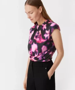 Comma, Blouse Top Fuchsia