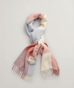Gant Woman Check Scarf Shade Blue