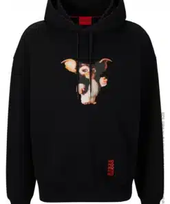 Hugo X Gremlins Diobes Unisex Hoodie Black
