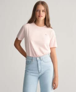 Gant Teens Shield SS T-Shirt Crystal Pink