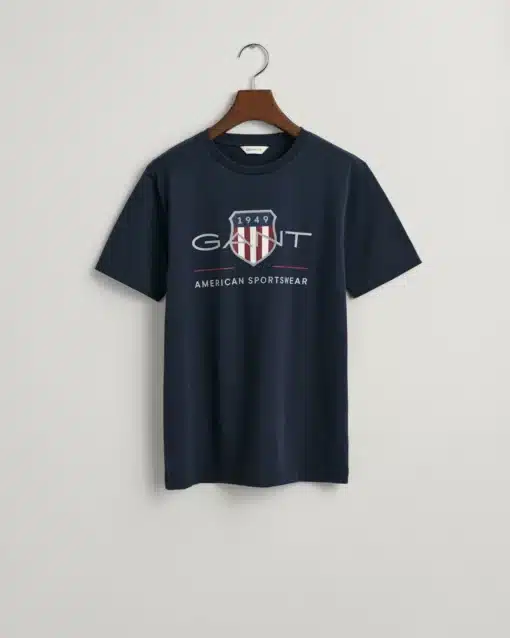 Gant Teens Archive Shield T-shirt Evening Blue