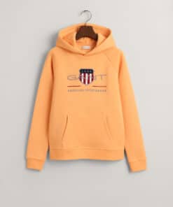 Gant Teens Archive Shield Hood Coral Apricot