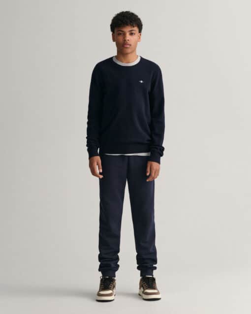 Gant Teens Shield Sweat Pant Evening Blue