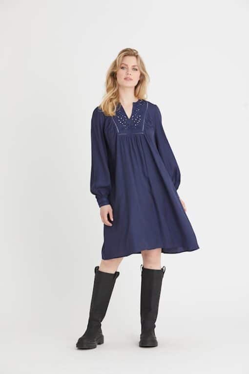 Rue De Femme Aster Dress Blue Ribbon