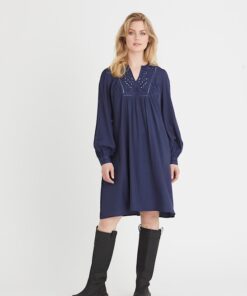Rue De Femme Aster Dress Blue Ribbon