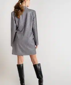 Dry Lake Iconic Dress Silver
