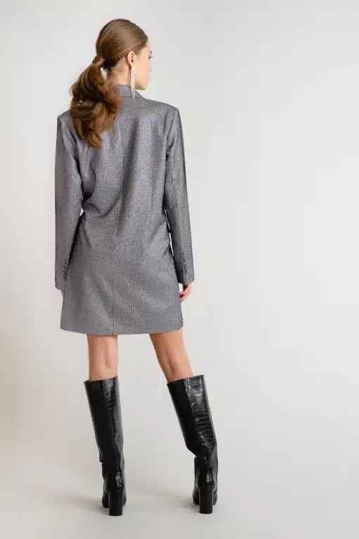 Dry Lake Iconic Dress Silver