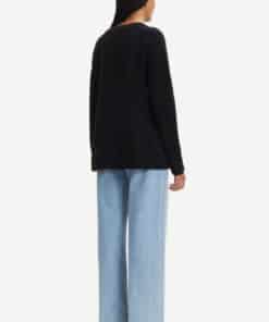Samsoe & Samsoe Nor O-N Long Knit Black