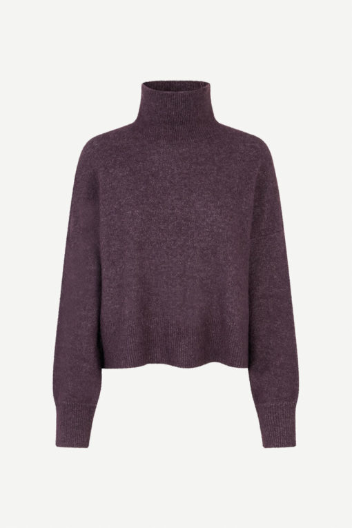 Samsøe Samsøe Nola T-Neck Plum Perfect