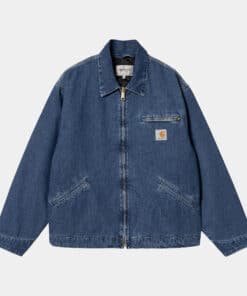 Carhartt OG Detroit Jacket Stone Washed Blue