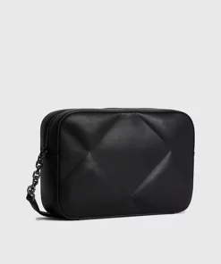 Calvin Klein Quilted Crossbody Bag Black
