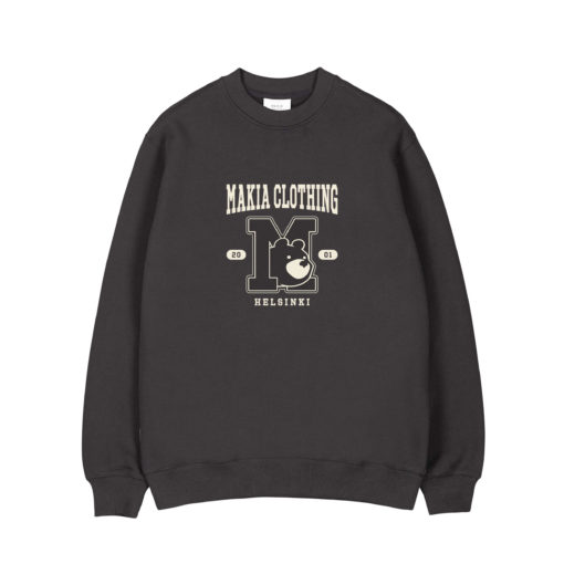 Makia Teddy Sweatshirt Black