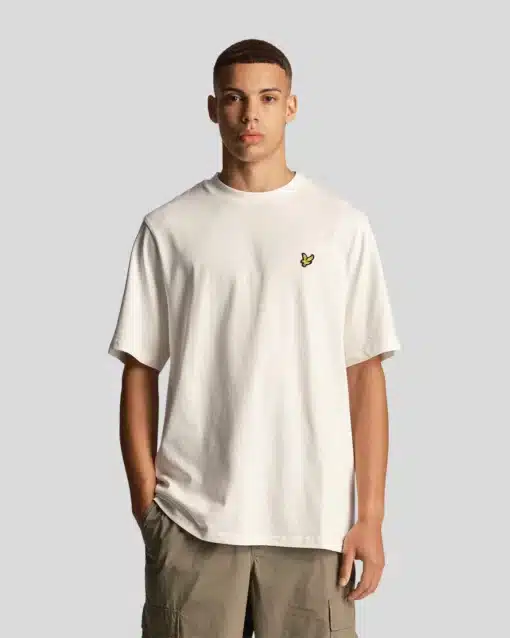 Lyle & Scott Ski Slope Graphic T-Shirt White Out