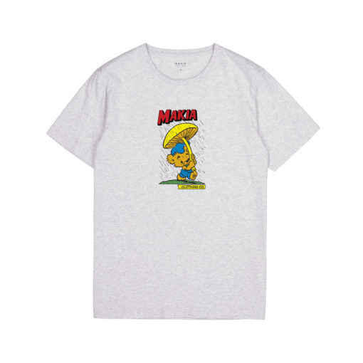 Makia Regnar T-shirt Light Grey