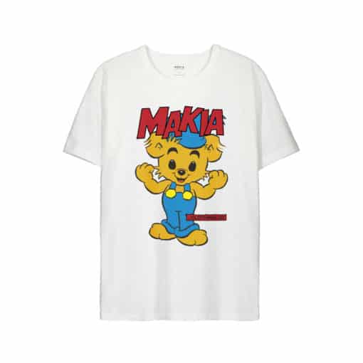 Makia Bamse T-shirt White