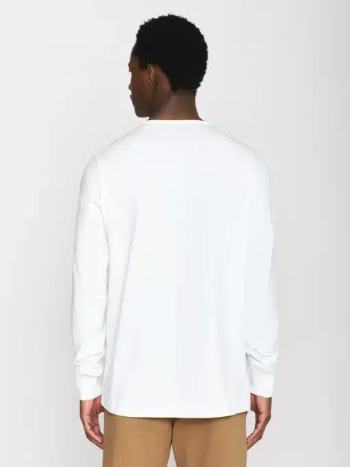 Knowledge Cotton Apparel Bo Long Sleeve Bright White