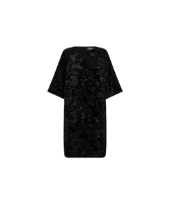 Mos Mosh Fanni Flower Dress Black