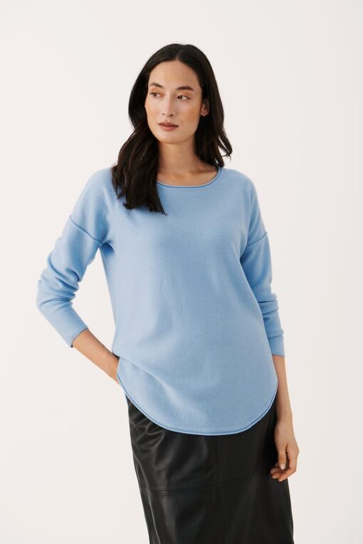 Part Two Iliviasa Pullover Placid Blue