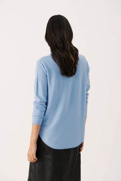 Part Two Iliviasa Pullover Placid Blue
