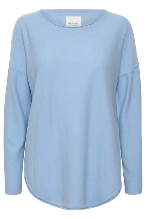 Part Two Iliviasa Pullover Placid Blue