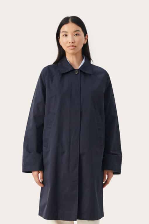 Part Two Ettie Coat Blue