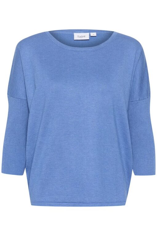 Saint Tropez Milasz Pullover Dutch Blue Melange