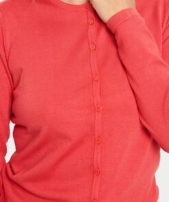 Saint Tropez Milasz Knitted Cardigan Cayenne