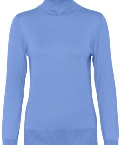 Saint Tropez Milasz Rollneck Pullover Dutch Blue Melange
