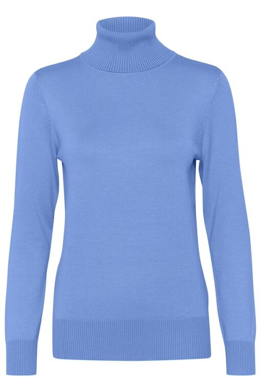 Saint Tropez Milasz Rollneck Pullover Dutch Blue Melange
