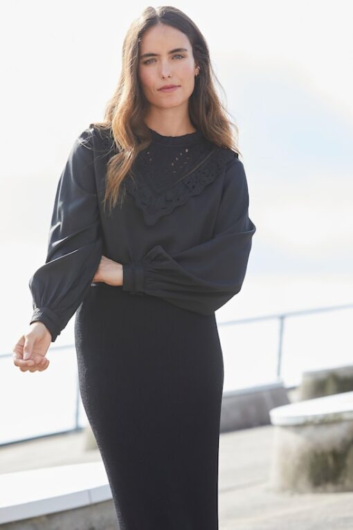 Rue de Femme Layla Blouse Black