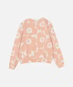 Marimekko Leiot Pieni Unikko Sweatshirt Rose/White
