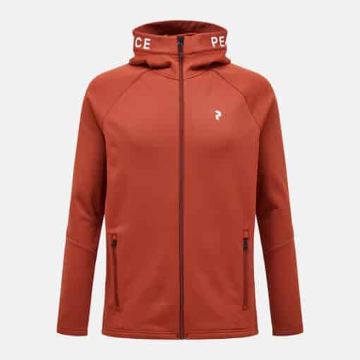 Peak Performance Rider Zip Hood Men Spiced