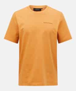 Peak Performance Original Small Logo Tee Men Desert Blow