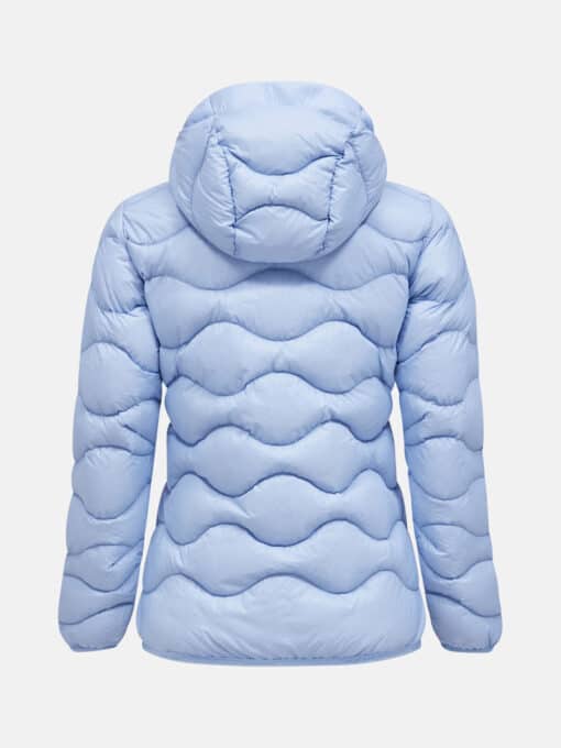 Peak Performance Helium Down Hood Jacket Women Amity Blue