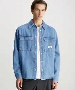 Calvin Klein Relaxed Denim Shirt Denim Medium