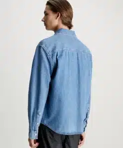 Calvin Klein Relaxed Denim Shirt Denim Medium