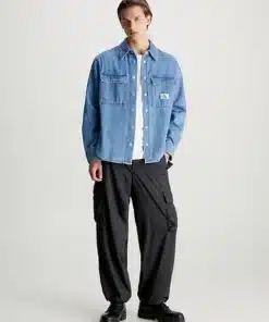 Calvin Klein Relaxed Denim Shirt Denim Medium
