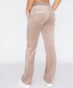 Juicy Couture Classic Velour Del Ray Pant Fungi
