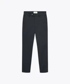 Les Deux Como Cotton Suit Pants Dark Navy