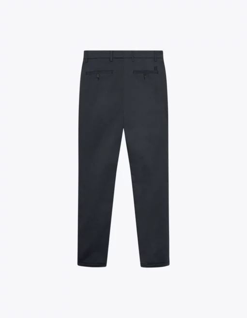 Les Deux Como Cotton Suit Pants Dark Navy