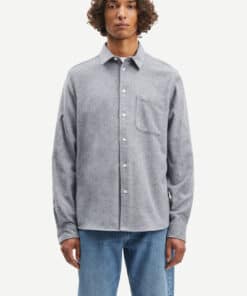 Samsøe Samsøe Liam NF Shirt Ultimate Gray Melange