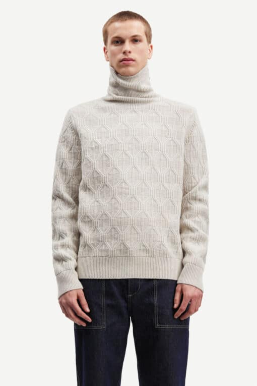 Samsøe Samsøe Maeo Turtleneck Silver Lining
