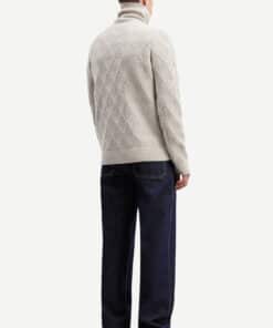 Samsoe & Samsoe Maeo Turtleneck Silver Lining