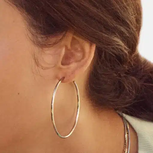 Edblad Hoops Earrings Steel Large
