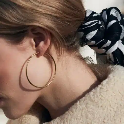 Edblad Hoops Earrings Gold Large
