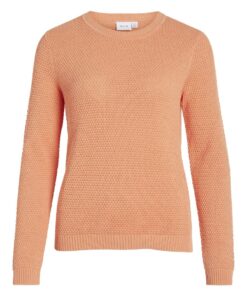 Vila Dalo O-neck Knit Shell Coral