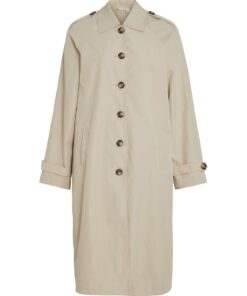 Vila Balinja Long Jacket Feather Gray