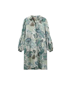 Mos Mosh Ayo Sarasa Dress Wasabi