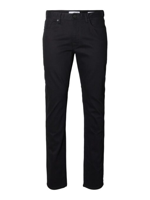 Selected Homme Slim Leon Black