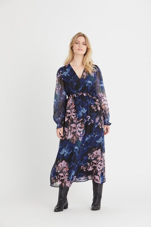 Rue De Femme Cambria Dress Blue Ribbon